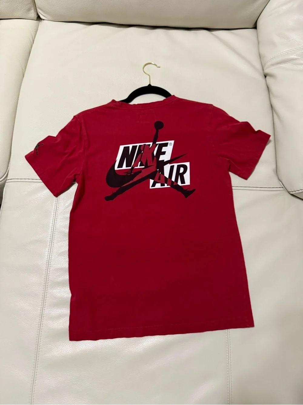Jordan Big Boys Jumpman Classics Logo Pocket T-Shirt - Gym Red 12-13